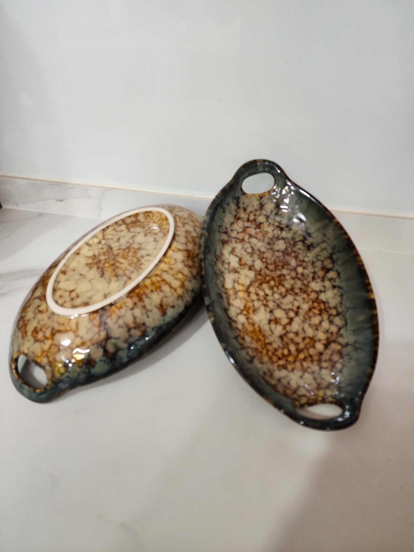 Tranquil Hues Glazed Serveware