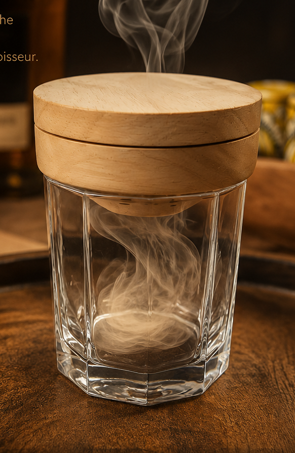 Cocktail Smoker Top – Natural Wood Smoke Infuser-wooden tool
