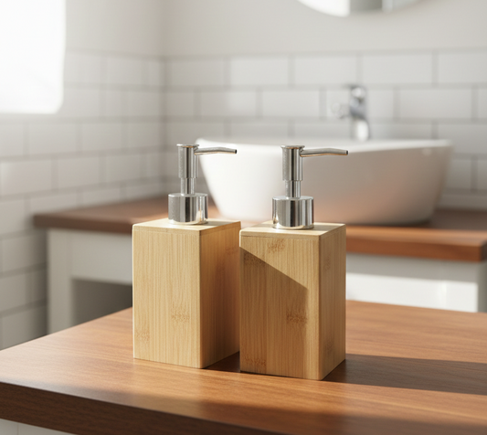 Bamboo Soap Dispenser