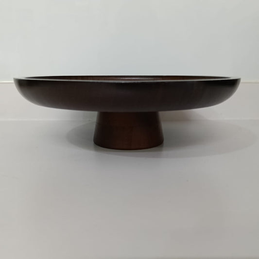 Premium Wood Pedestal Cake Stand