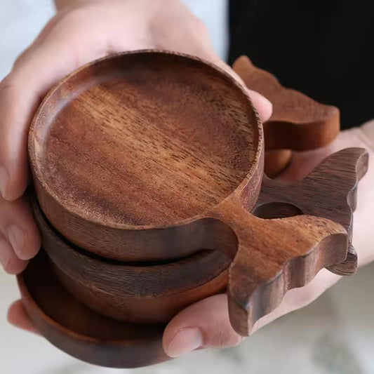 Japanese Vintage Wooden Fish Tray