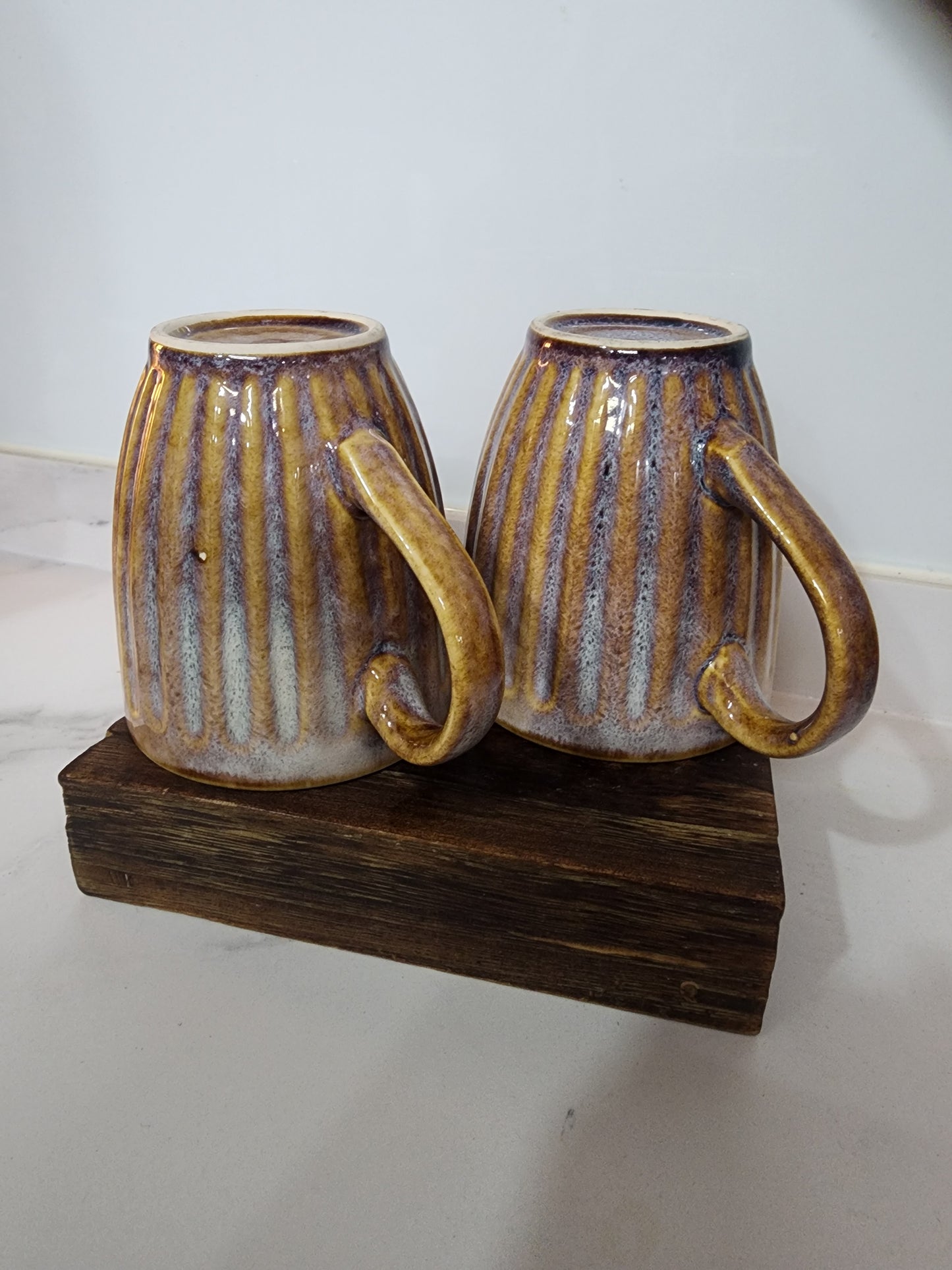 Mauve Stone Ridge Mug Set of 2
