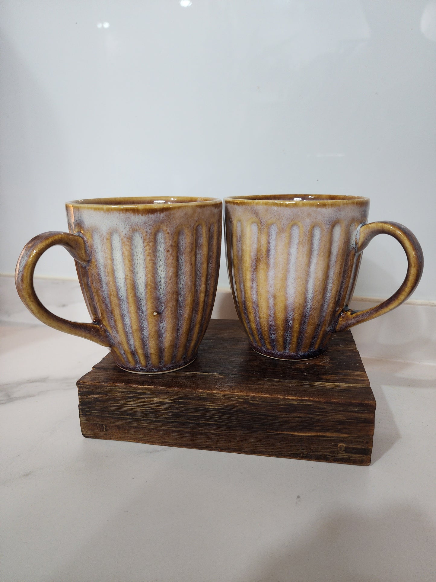 Mauve Stone Ridge Mug Set of 2