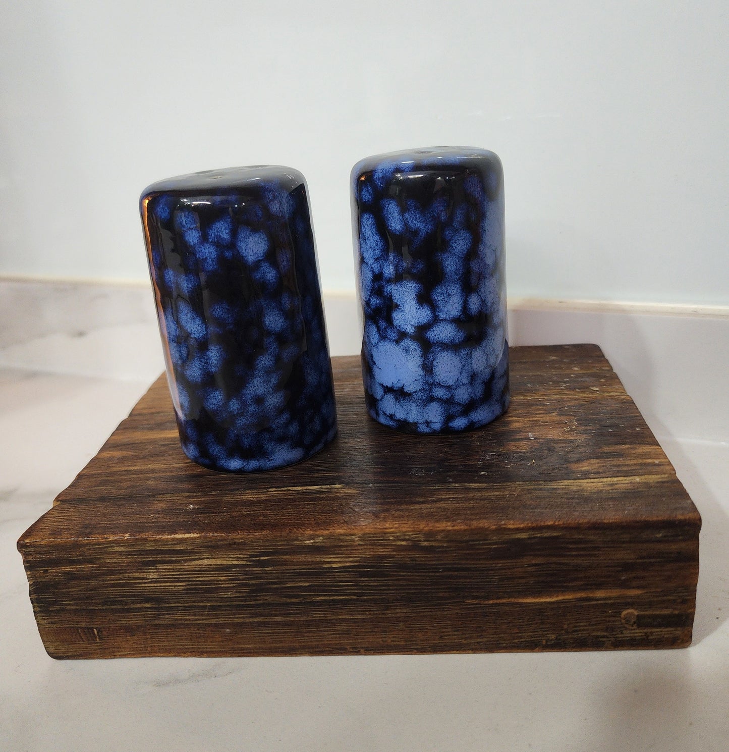 Handpainted Salt & Pepper Containers Set– 3 Unique Designs
