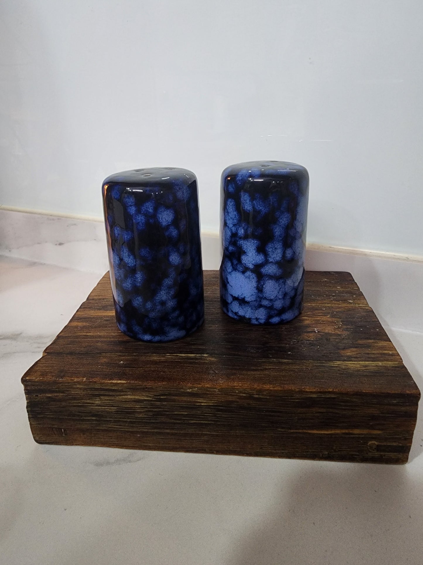 Handpainted Salt & Pepper Containers Set– 3 Unique Designs