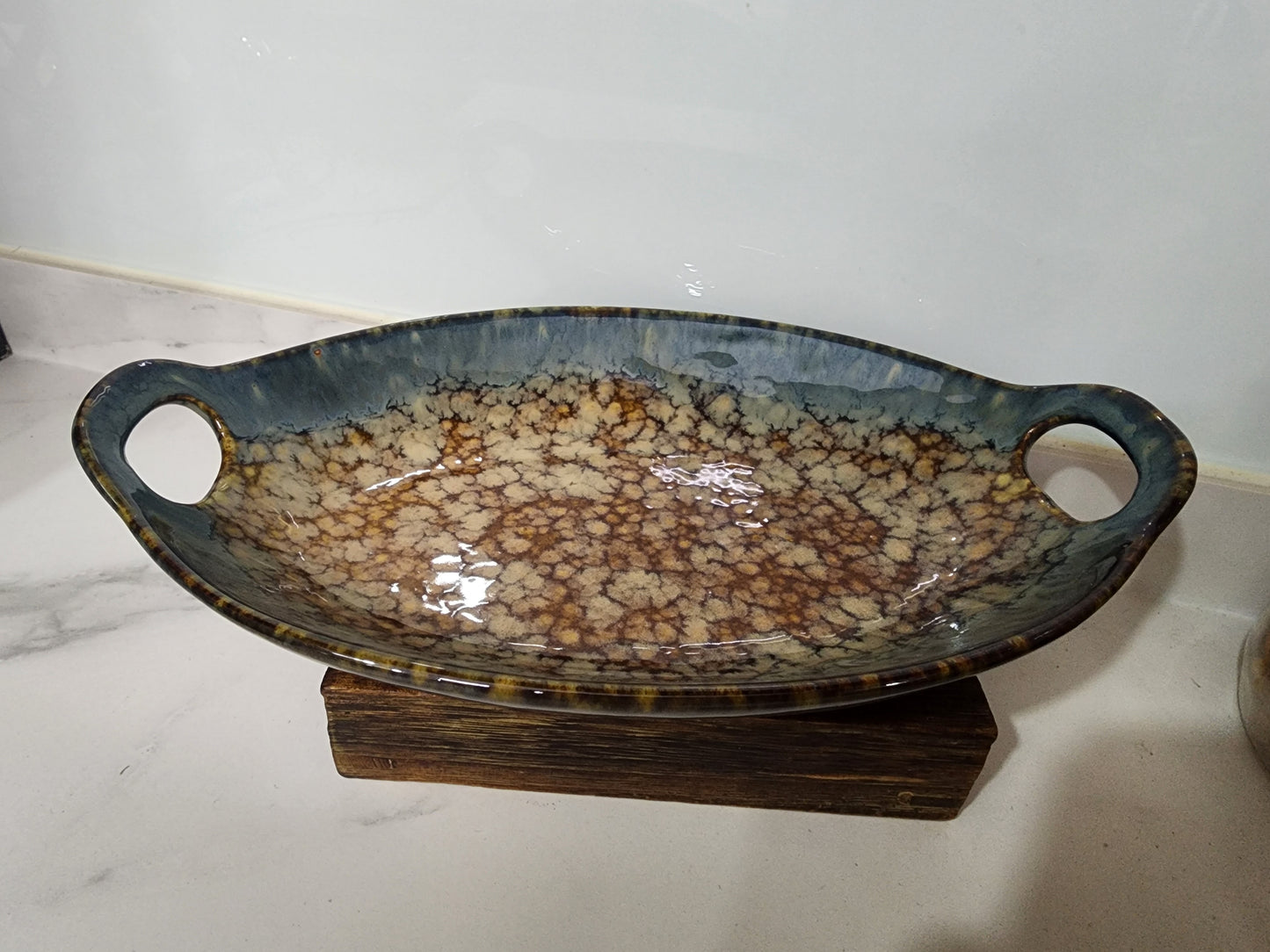 Tranquil Hues Glazed Serveware