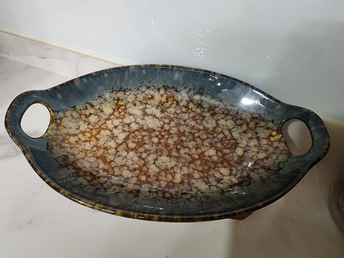 Tranquil Hues Glazed Serveware