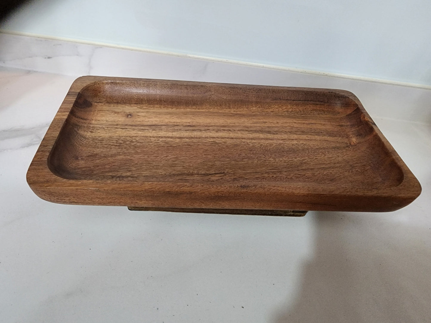 Rustic charm rectangular serving trays