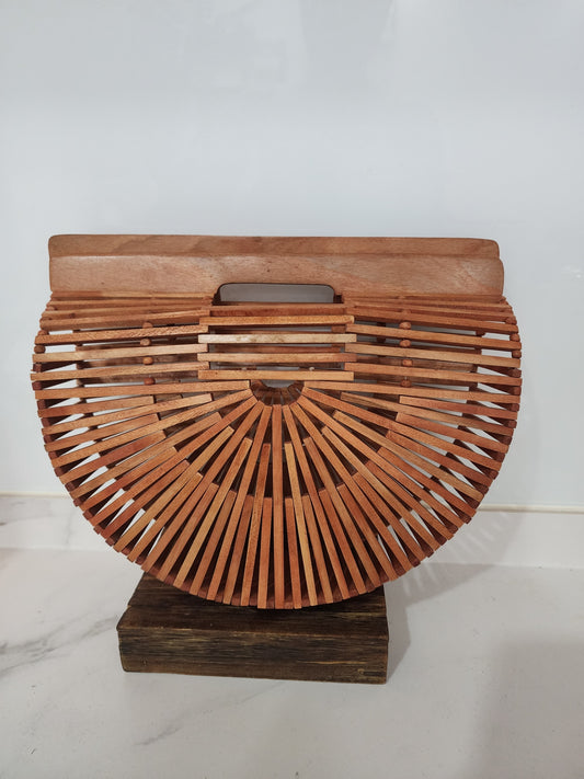 Handcrafted Elegant Lightweight Wooden Clutch