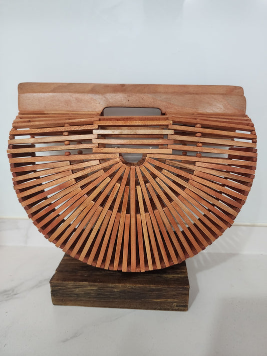 Handcrafted Elegant Lightweight Wooden Clutch