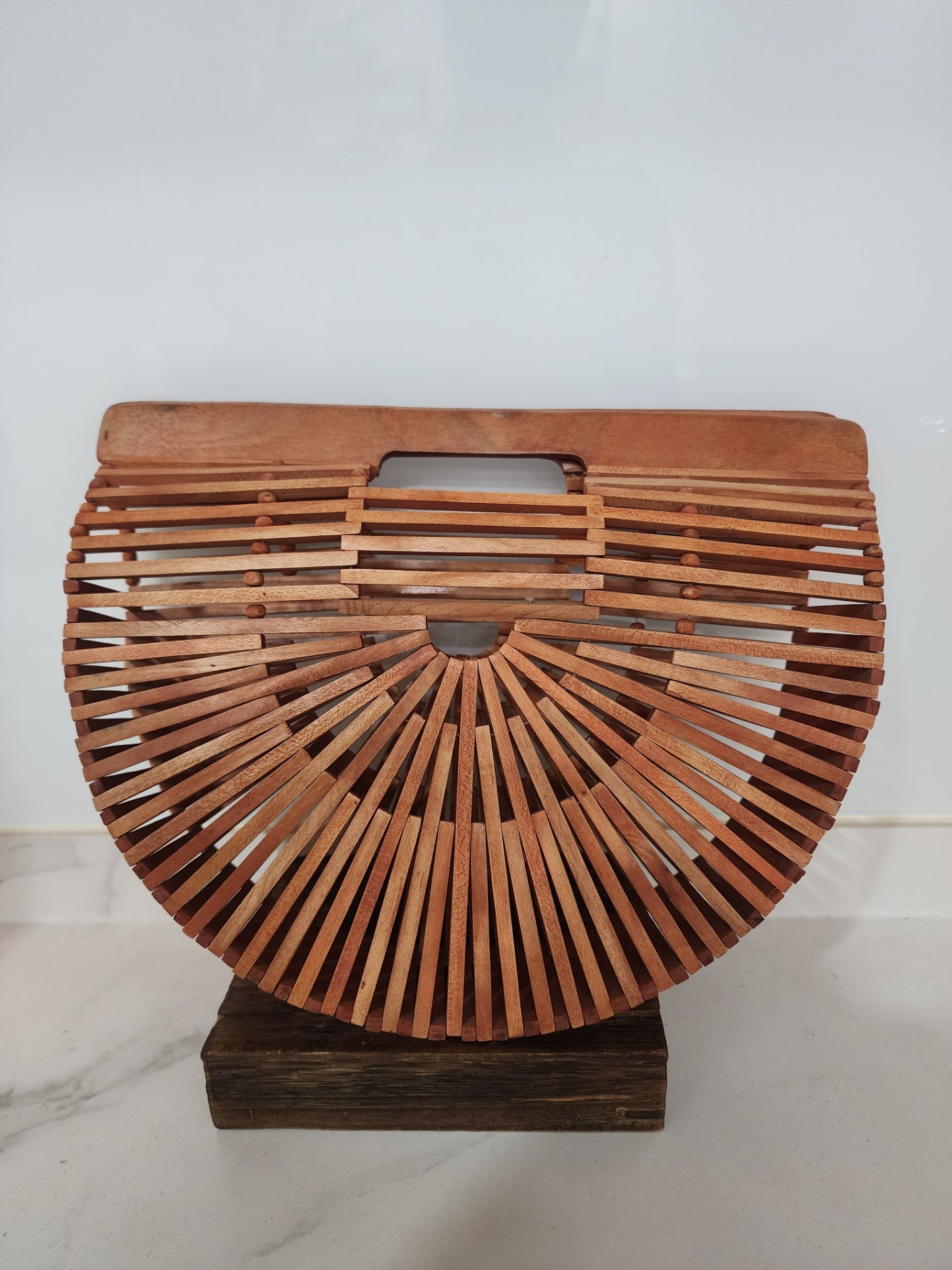 Handcrafted Elegant Lightweight Wooden Clutch