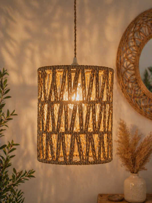 Retro Paper String Lamp shade cover