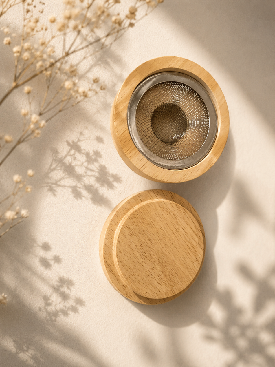 Cocktail Smoker Top – Natural Wood Smoke Infuser-wooden tool