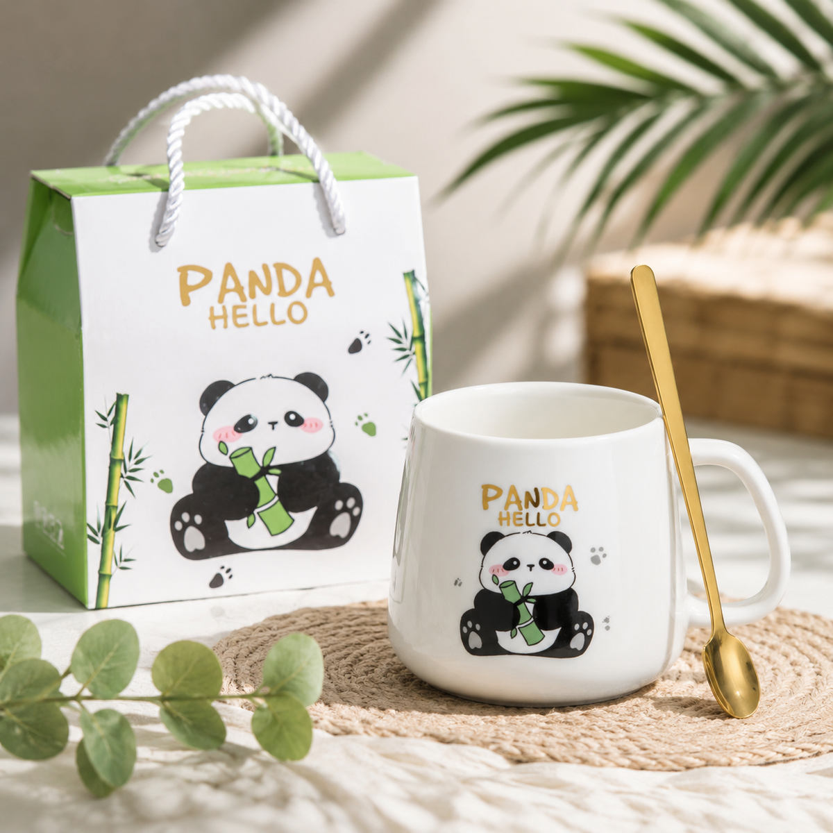 Elegant Cup & Spoon Gift Sets | Ready-to-Gift