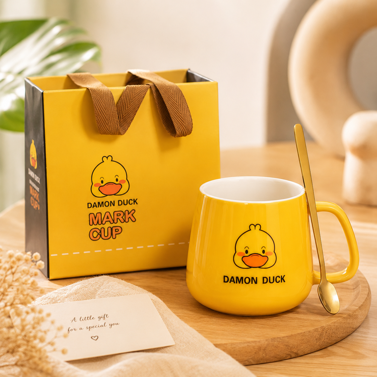 Elegant Cup & Spoon Gift Sets | Ready-to-Gift