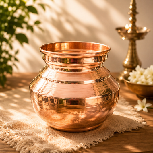 Copper Vessels: Traditional and functional