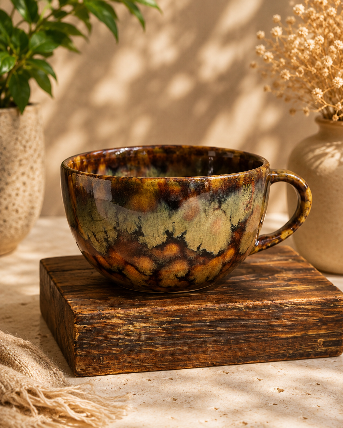 Tranquil Hues Glazed Multipurpose Cup