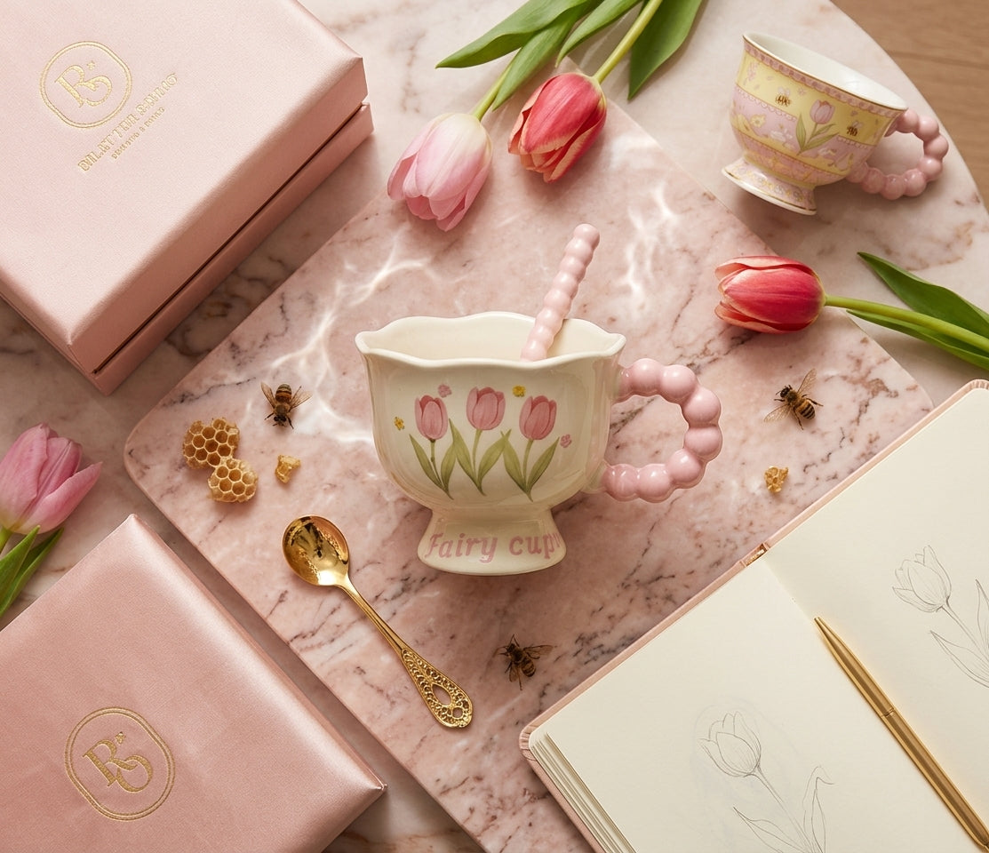 Elegant Cup & Spoon Gift Sets | Ready-to-Gift
