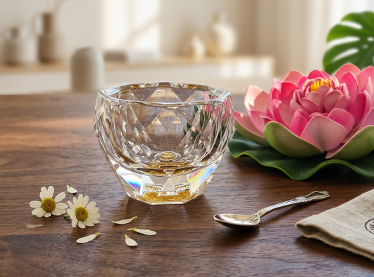 Diamond Faceted Crystal Glass – 50ML