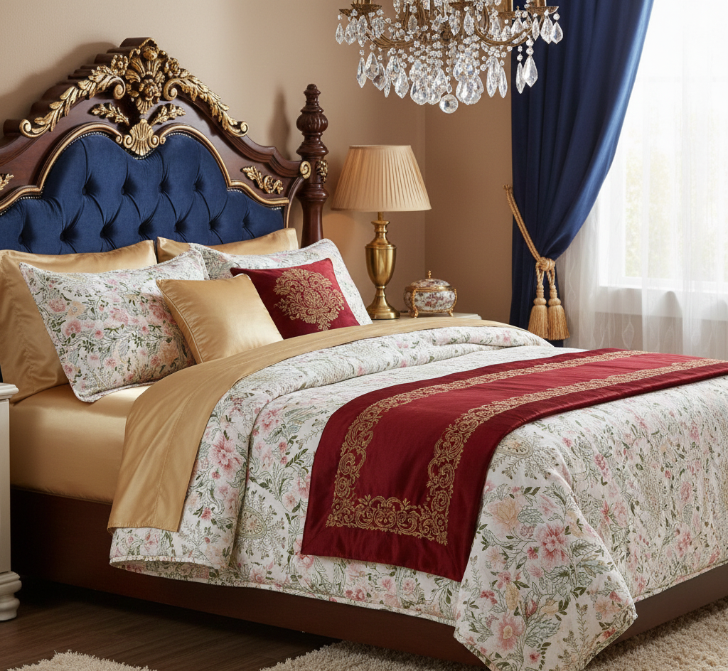 Olive Leaf Serenity Lightweight Comforter Set of 2 Pcs– Single Size