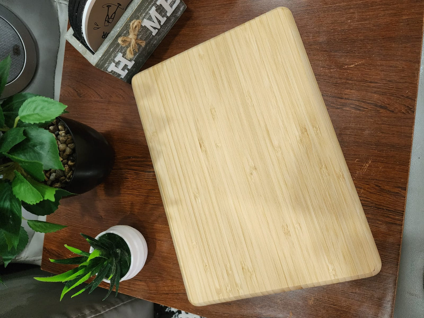 Rectangular Bamboo Serving Tray