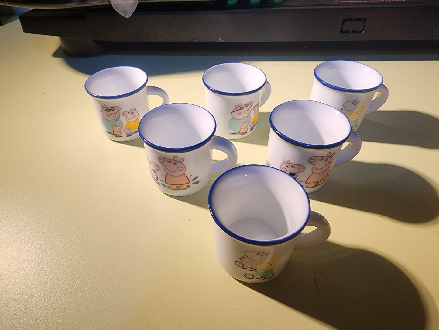Peppa pig mini set of 6 cups