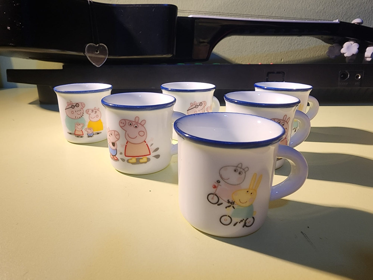 Peppa pig mini set of 6 cups