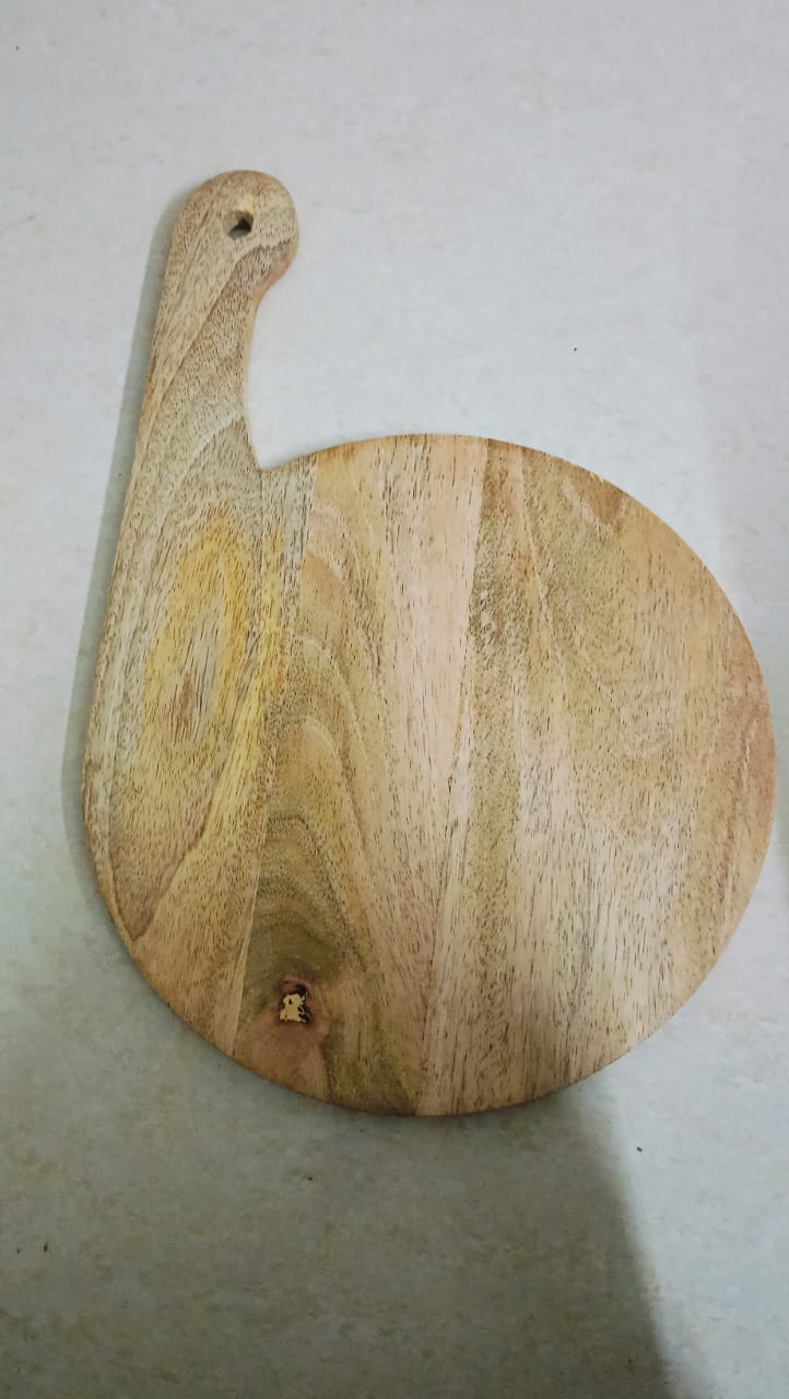 FEAWS “Prithvi” Series P-Shape Mango Wood Chopping Board