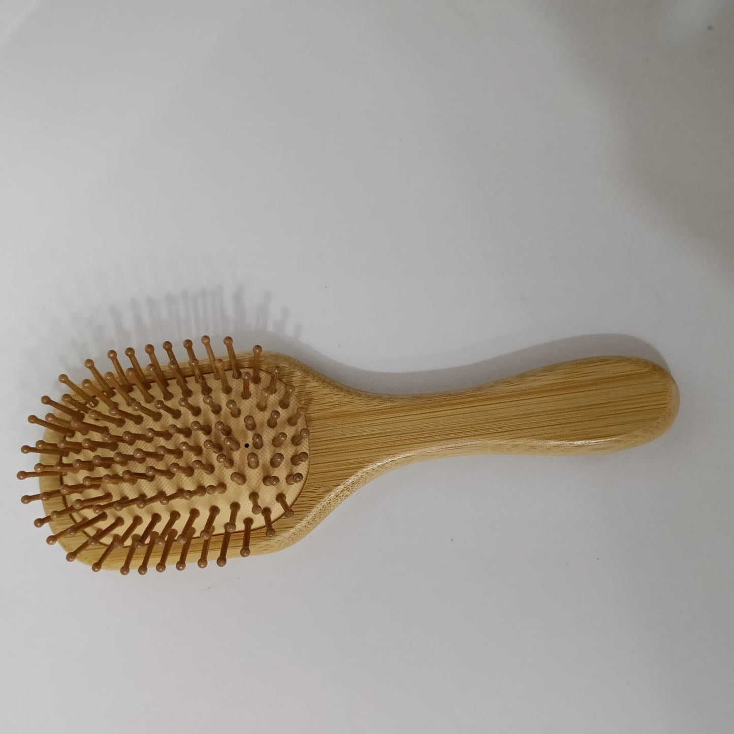 Natural Bamboo Paddle Cushion Hair Brush