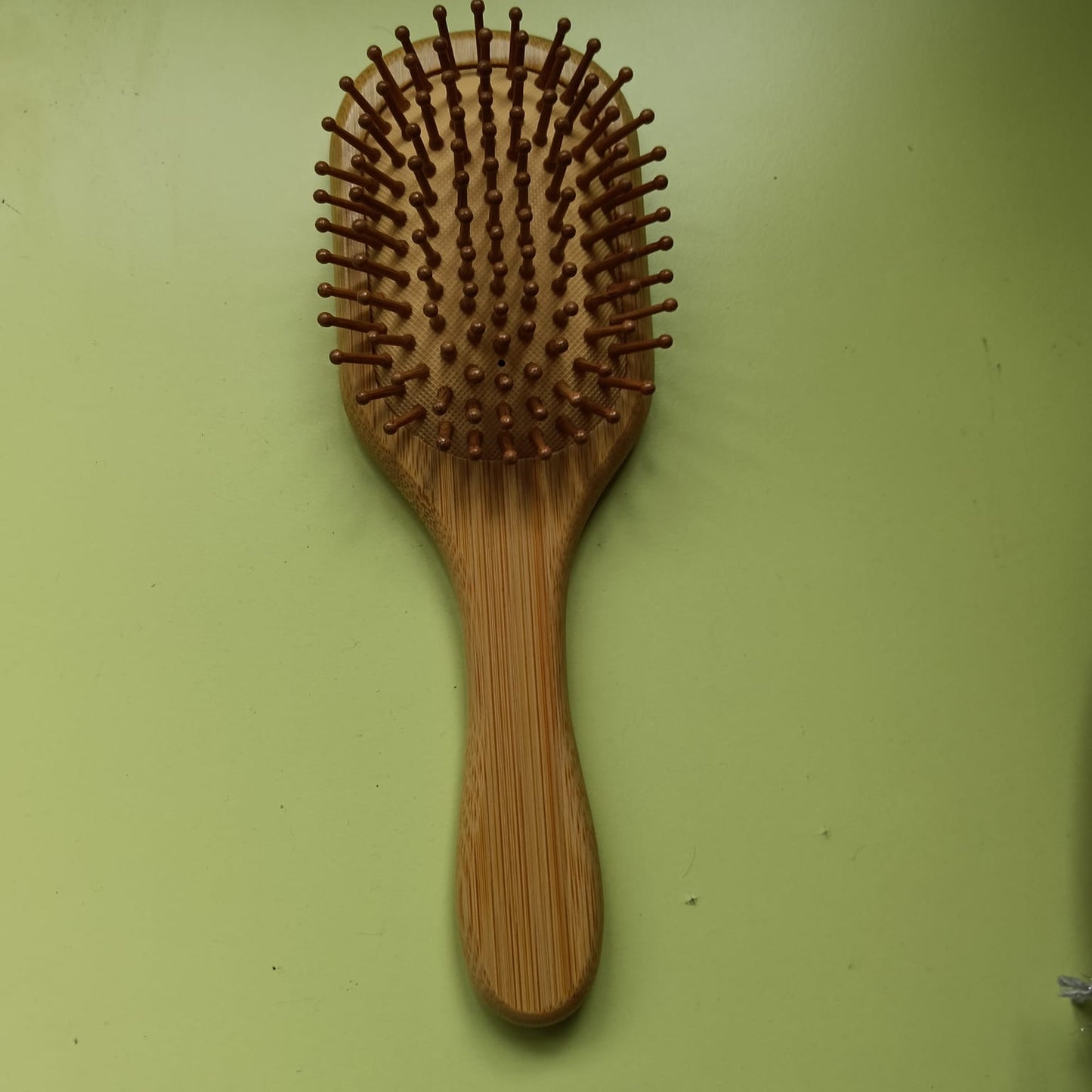Natural Bamboo Paddle Cushion Hair Brush