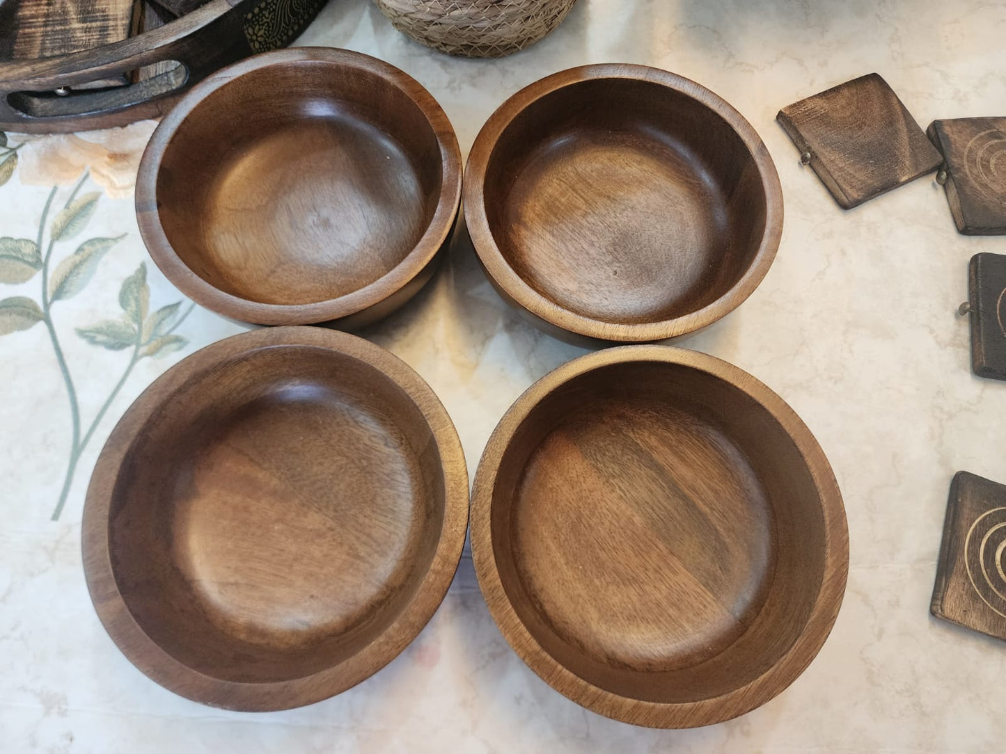 Meraki Artisan Mango Wood Bowls