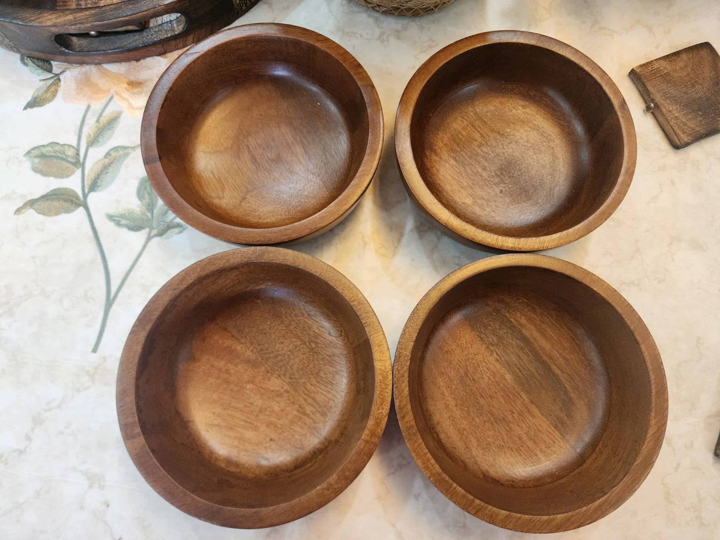 Meraki Artisan Mango Wood Bowls
