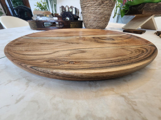 Meraki Collection – Round Acacia Wood Platter