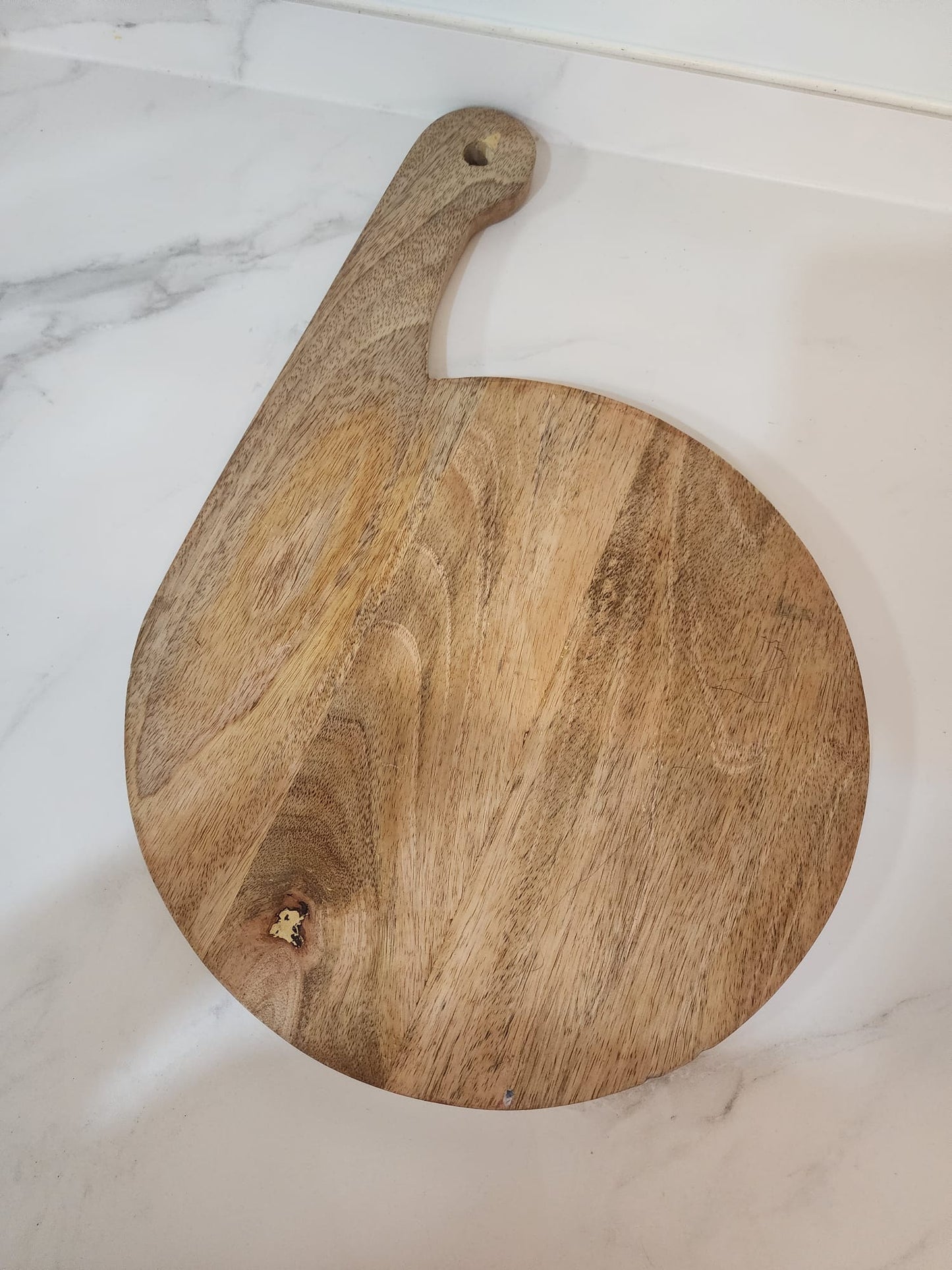 FEAWS “Prithvi” Series P-Shape Mango Wood Chopping Board