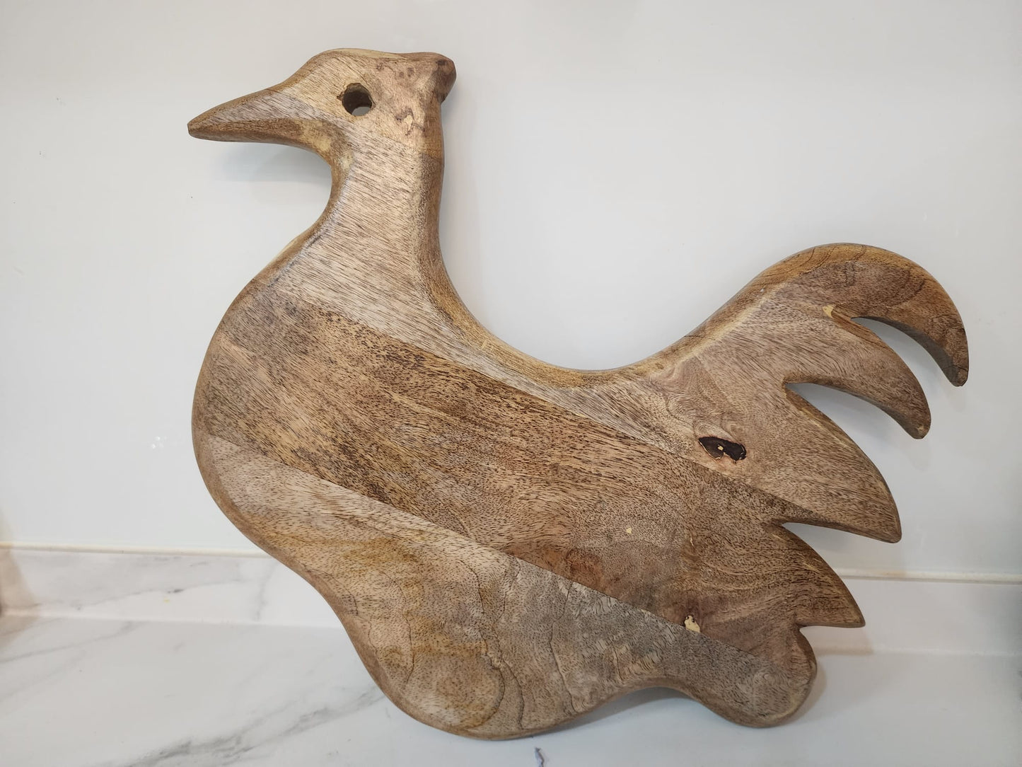 FEAWS “Prithvi” Series Peacock Shape Mango Wood Chopping Board