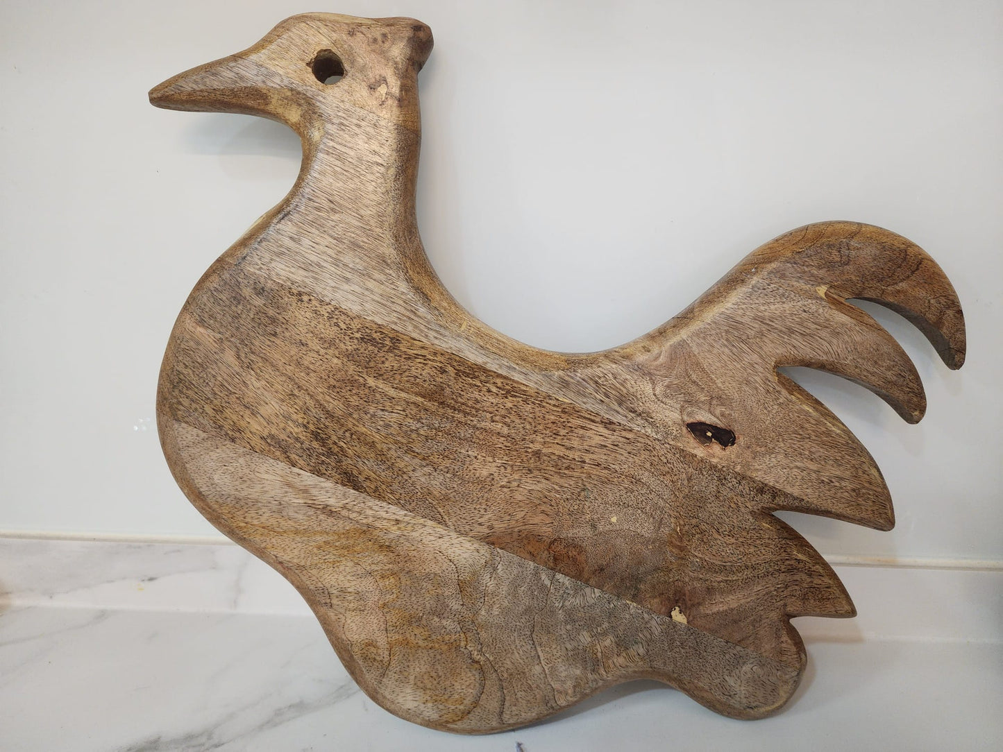 FEAWS “Prithvi” Series Peacock Shape Mango Wood Chopping Board