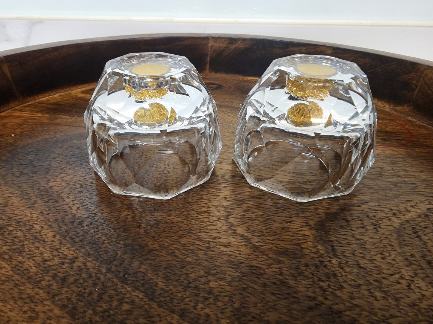 Diamond Faceted Crystal Glass – 50ML