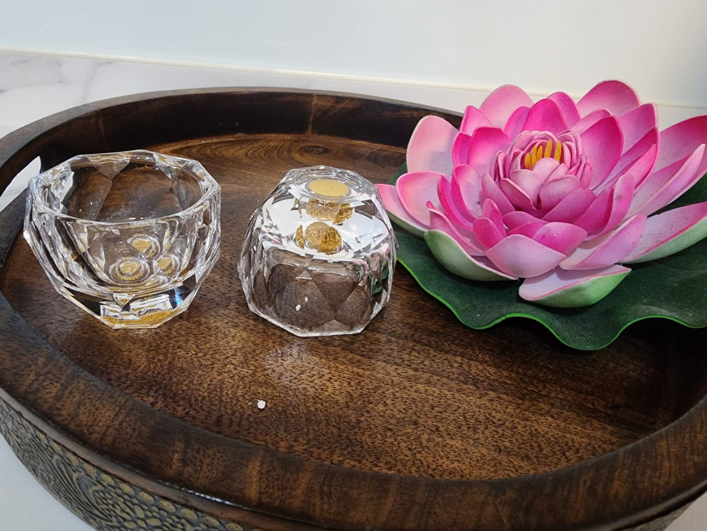 Diamond Faceted Crystal Glass – 50ML