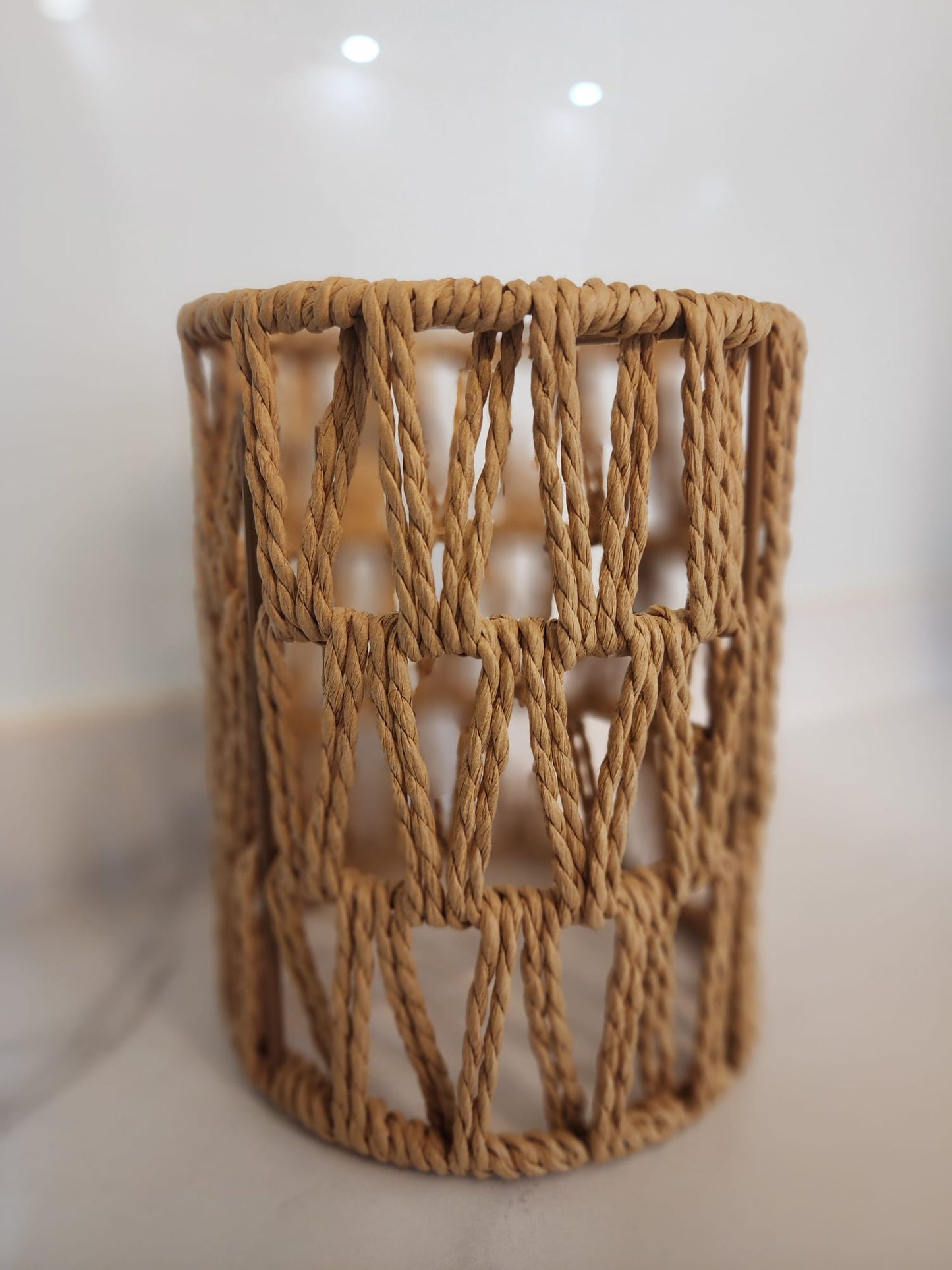 Retro Paper String Lamp shade cover