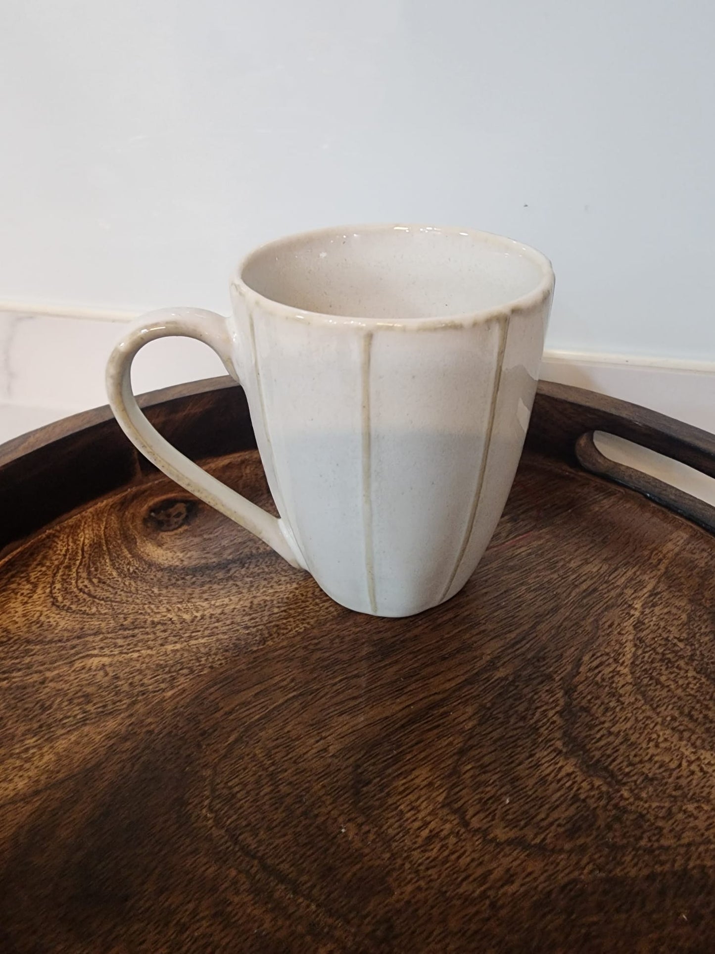 Ivory Lined Mug