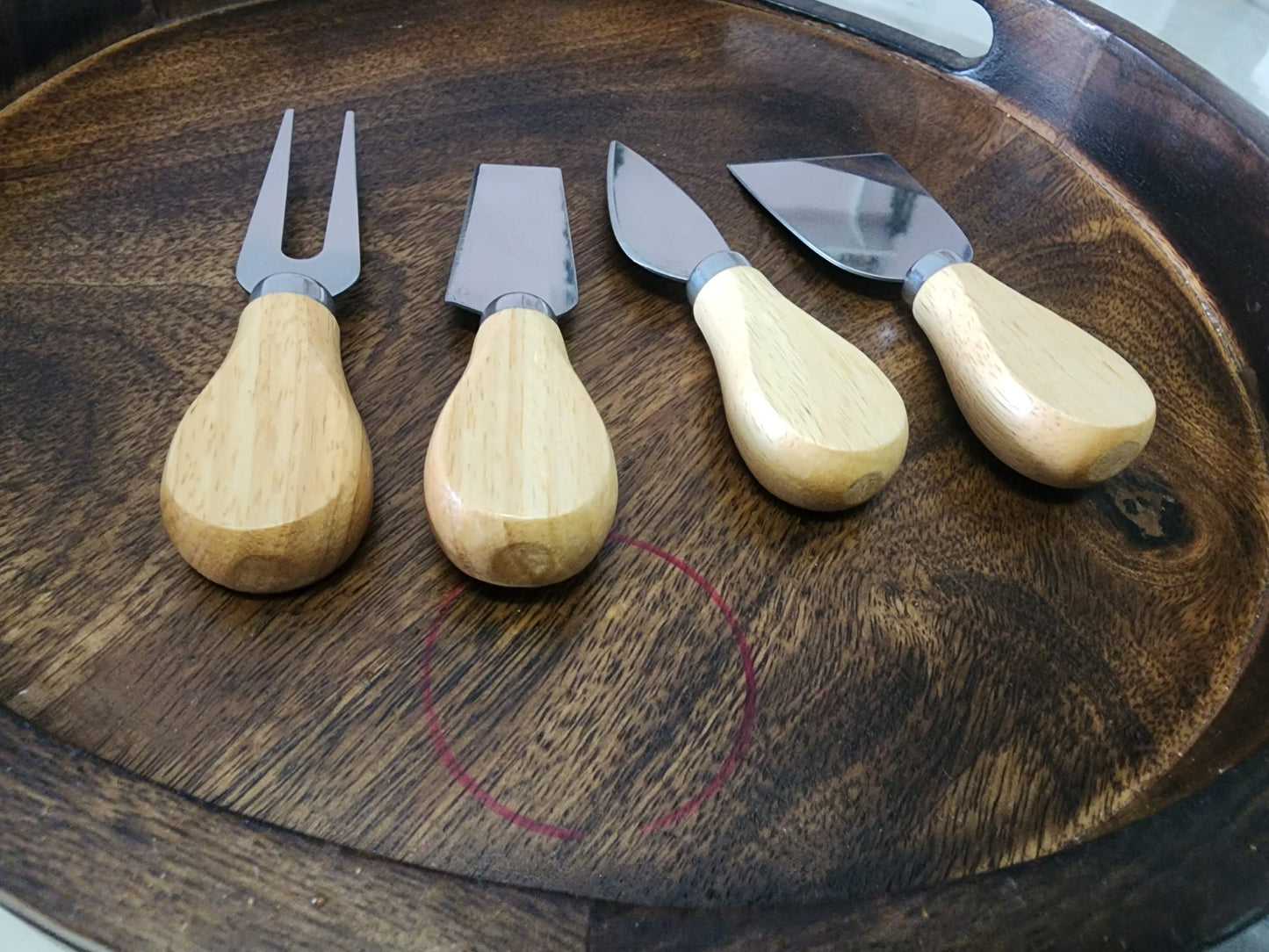 4PCS-Stainless Steel Cheese Knife 4-Piece Set