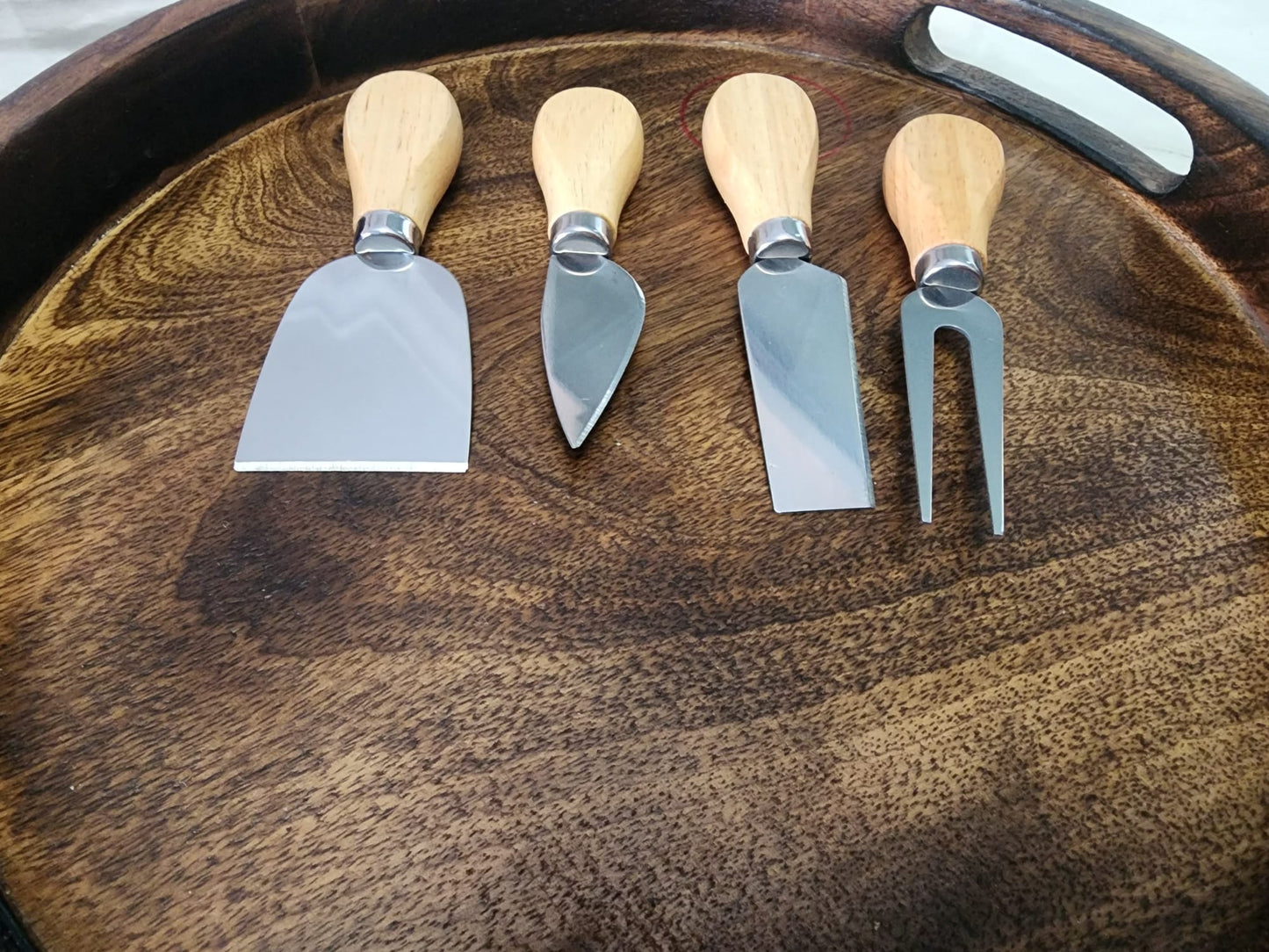 4PCS-Stainless Steel Cheese Knife 4-Piece Set