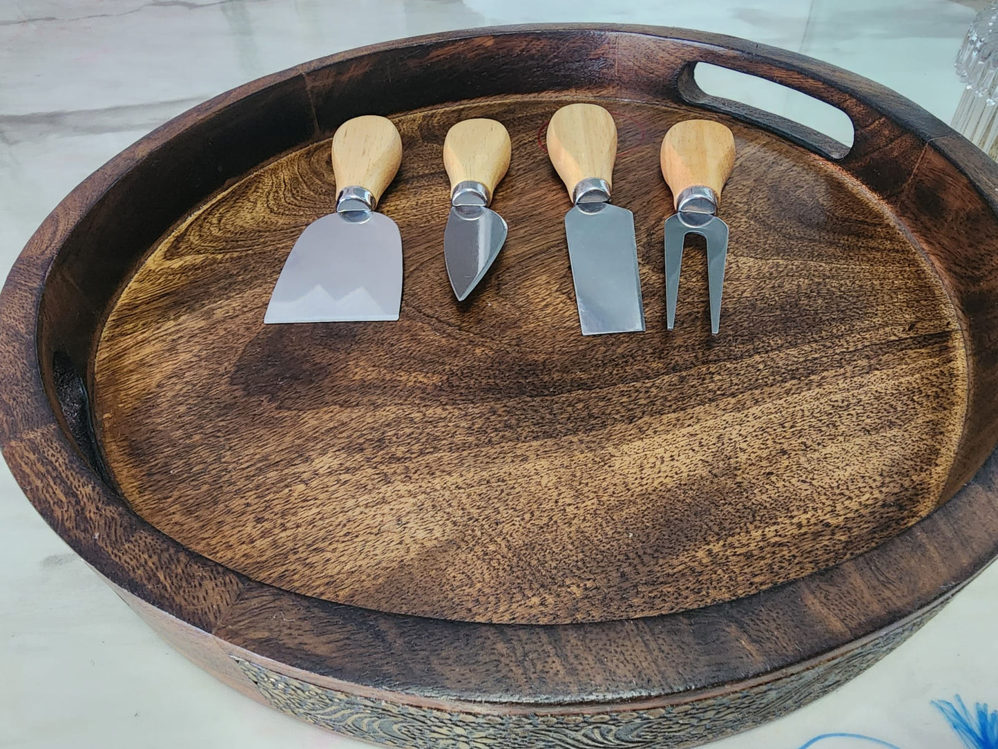 4PCS-Stainless Steel Cheese Knife 4-Piece Set