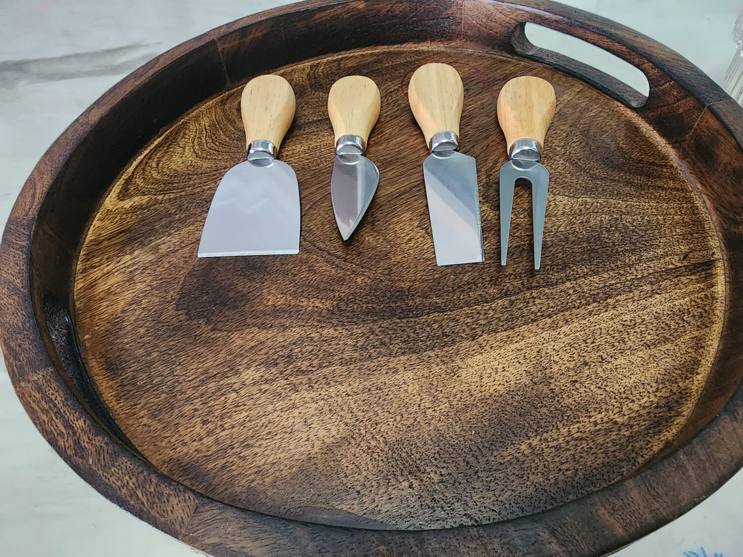 4PCS-Stainless Steel Cheese Knife 4-Piece Set