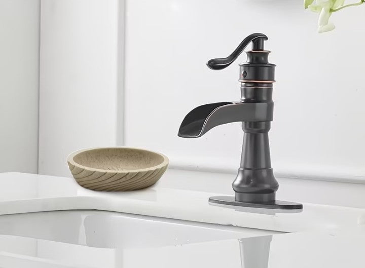 Artisan's Sculpted Stone-Look Dispenser Set of 3 pieces