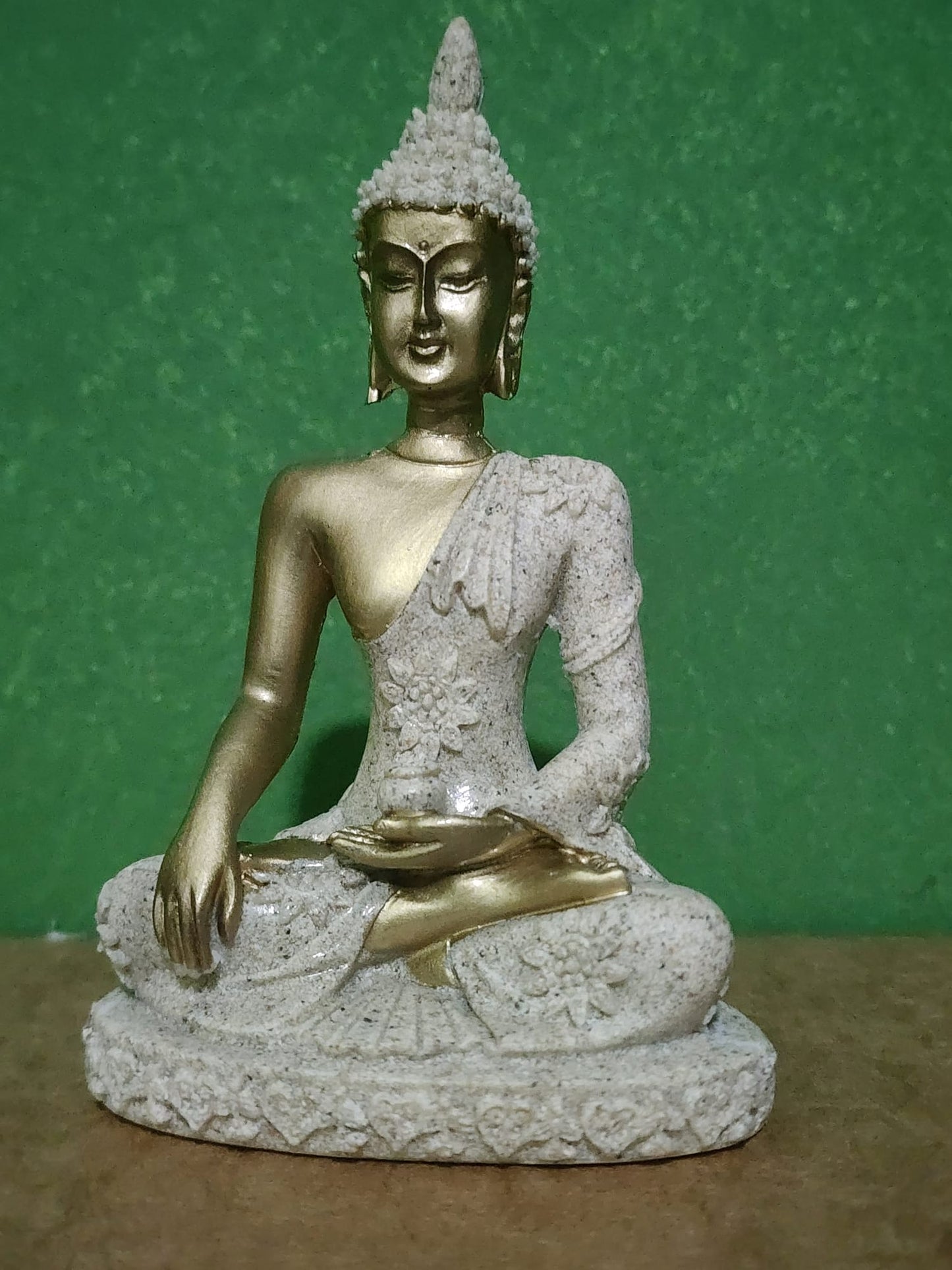 Sandstone Sitting Buddha Statue