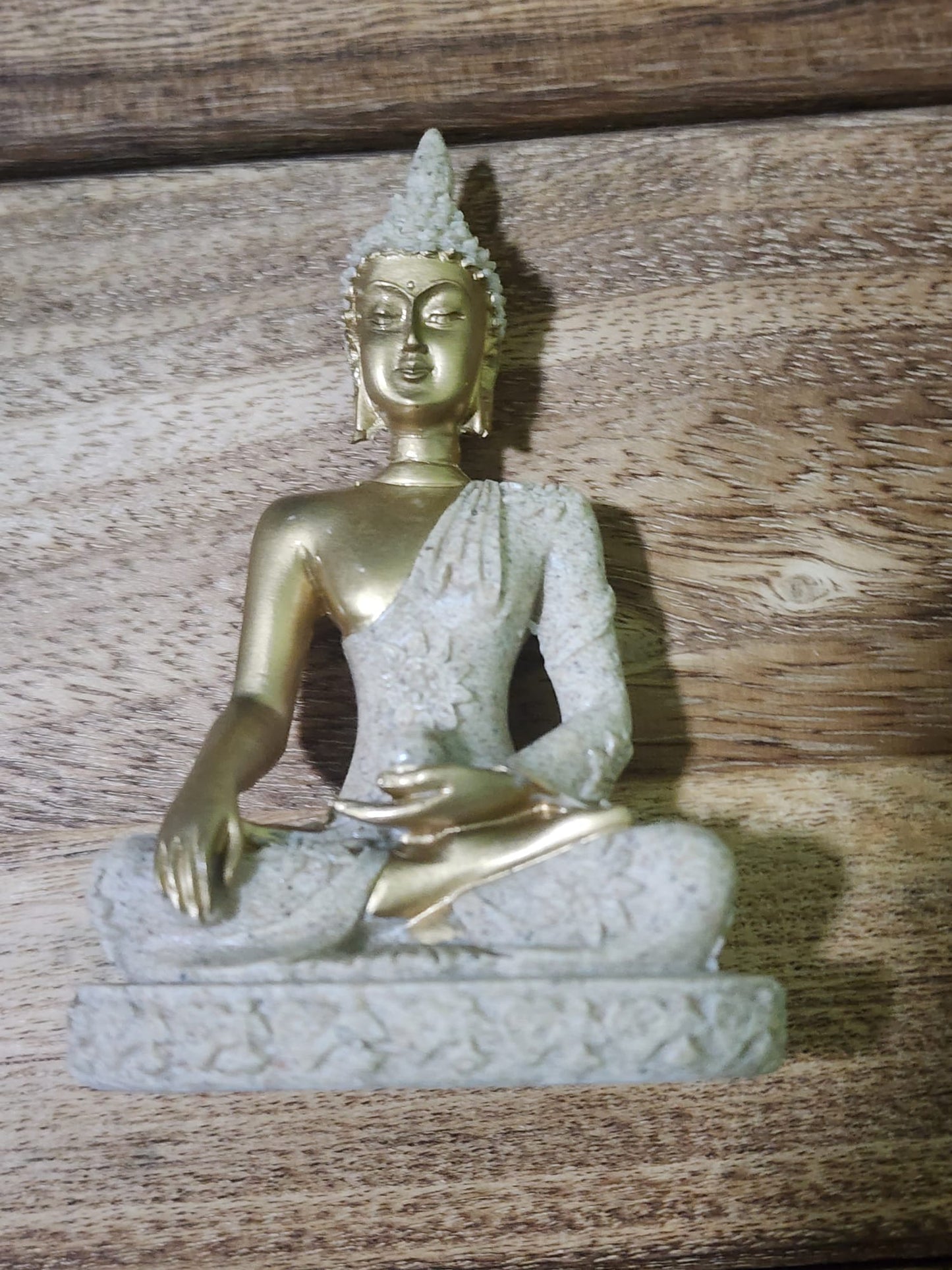 Sandstone Sitting Buddha Statue